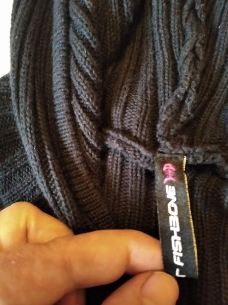 Sveter na zips, fishbone,l