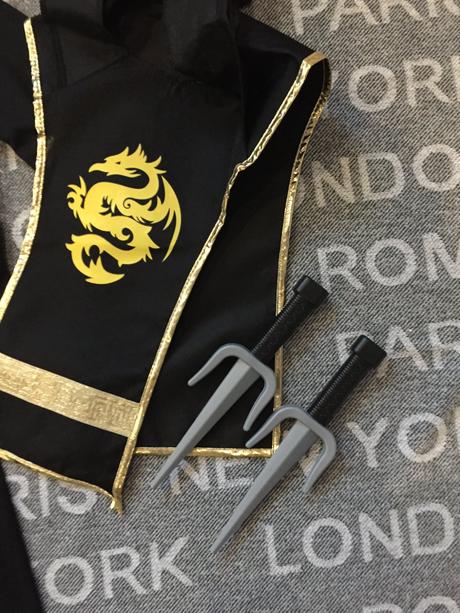 Chlpacensky kostym ninja  3-4 roky, 