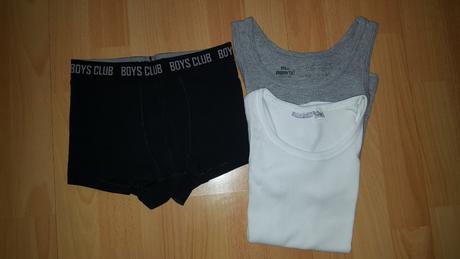 2x tielok + boxerky 122/128, crivit,128