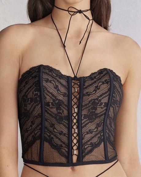 Korzetový top, intimissimi,s