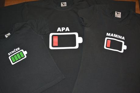 Tričká s baterkami, 110 - xxxl
