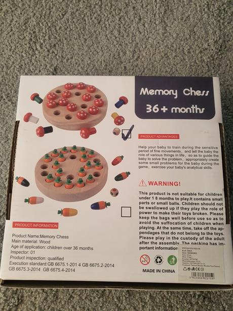 Pamäťový šach memory chess, 