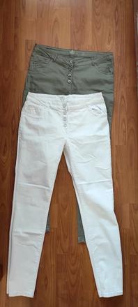 Dámske slim fit rifle/nohavice, 44