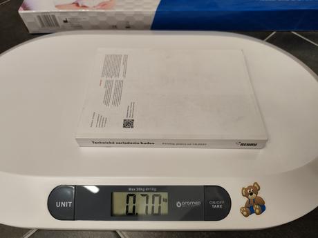 Detská váha oromed oro baby scale, 