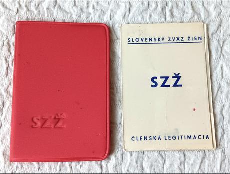 2x preukaz slov. zväz žien, 