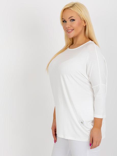 Dámsky top basic plus size -mix farieb, 