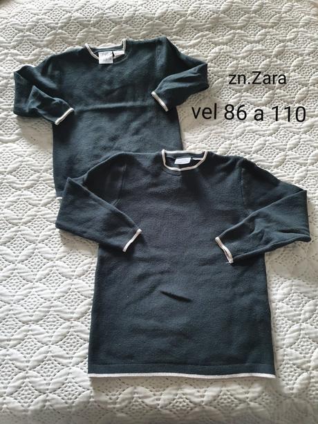 Svetriky zara vel.86 a 110, zara,86