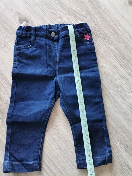 Dievčenské tmavomodré rifle, baby club,80