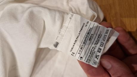 Tričká s krátkym rukávom, benetton,74