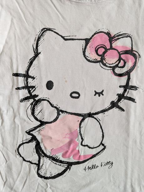 Hello kitty tričko 122 /128, hello kitty,122