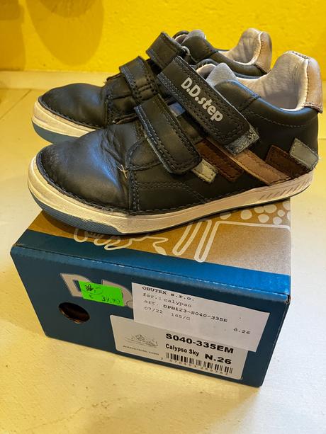 Kožené topánky veľkosť 26, d.d.step,26