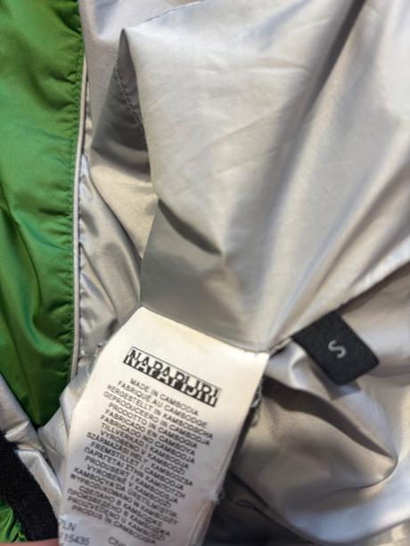 Zimná páperová vetrovka napapijri, napapijri,s