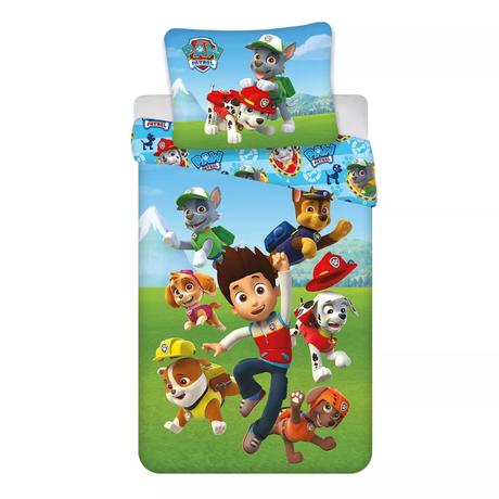 Obliečky 100x135 paw patrol radosť - skladom, šírka (cm): 100,dĺžka (cm): 135