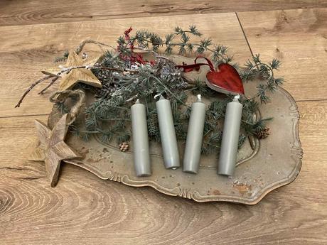 Sviečky svetlo zelené - 4 ks ( sada ),