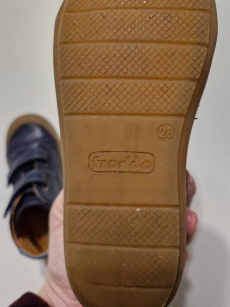 Kožené topánky, froddo,28