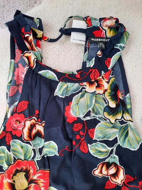 Blúzka bez rukávov s visačkou, warehouse,34