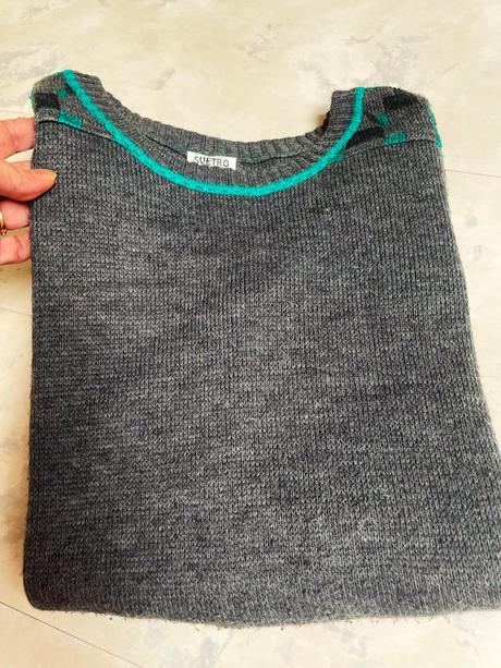 Teplý pulóver, xxl