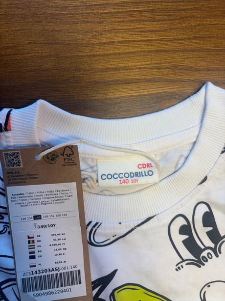 Nové s visačkou, coccodrillo,140