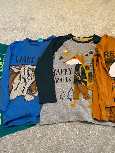 Detské trička dlhy rukáv, 116