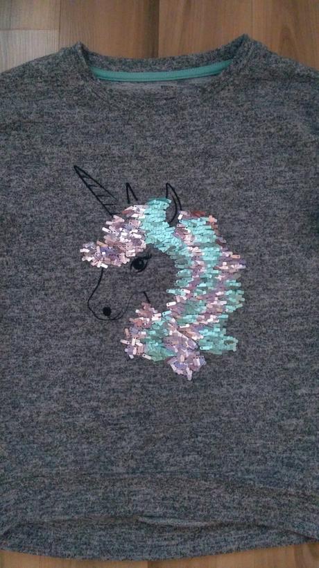 Tenký pulóvrik s jednorožcom, 116-122, 6-7r., f&f,122