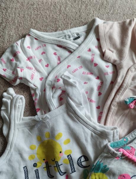 Letný set body a overalu, baby,62