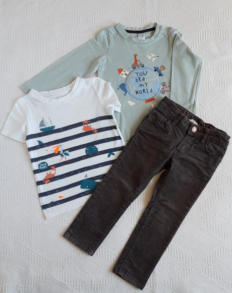 Chlapčenské tričko a nohavice, c&a,92