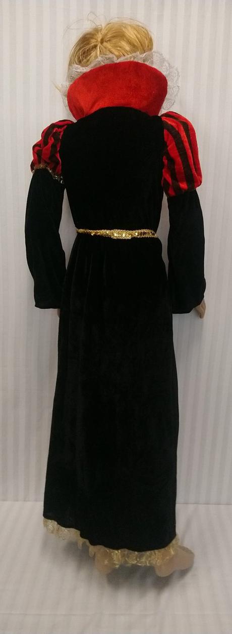 Kostým stredoveká kráľovná, atosa, 7-10r, 128-140, 