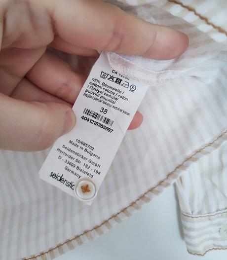 Bavlnená blúzka seidensticker, m