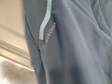 Zateplené softshellové nohavice, quechua,xs