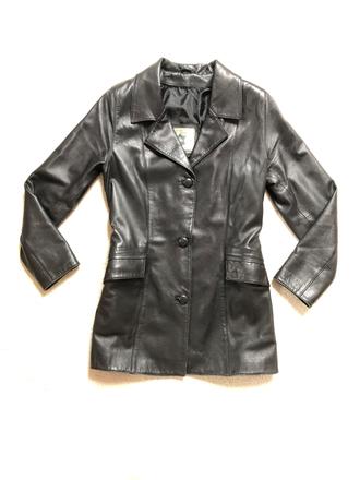 Kozene sako/prechodny kabat - super stav, s