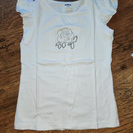 Tričko kamienky ruža, 110 / 116