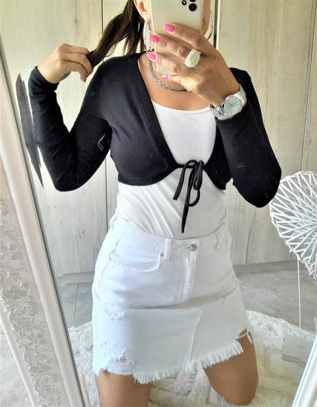 Čierne bolerko-s, s