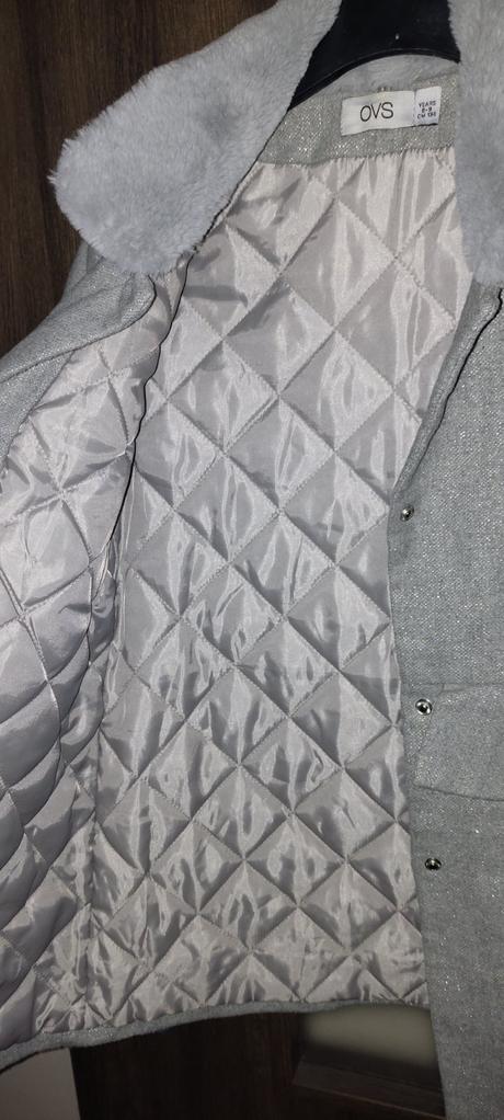 Kabát elegantný s volánom, ovs,134