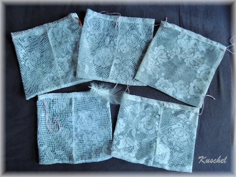 Vrecúška na ovocie, zeleninu, všetky recyklované, 