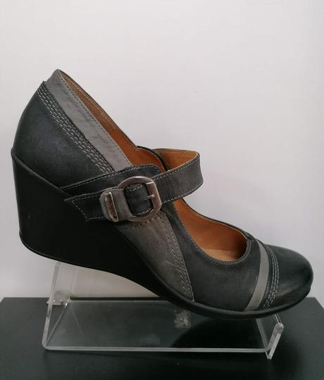 Dámske kožené lodičky aga 5667 + z, 40