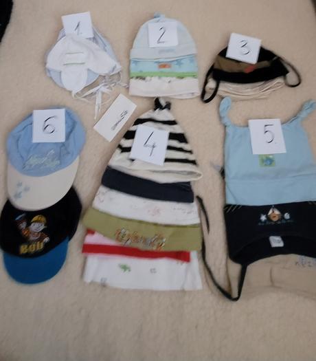 Čiapky pre najmenších od 0-6 r., 50