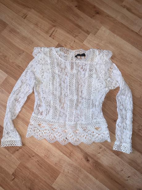 Krajkový top, tally weijl,xs