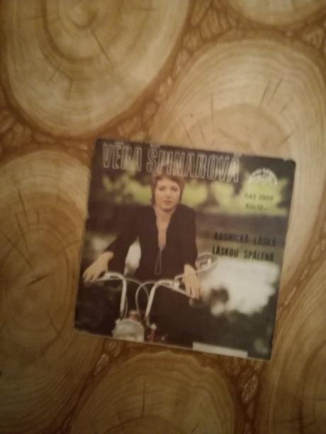 Retro gramofón a platne,