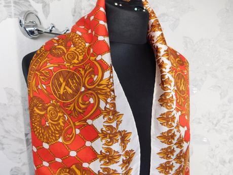 Luxusna hodvabny šal, m