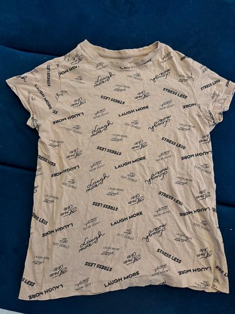 Tričko s napisom, s