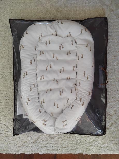 Mušelínové hniezdo kojkoj - zajačikovia, šírka (cm): 55,dĺžka (cm): 90