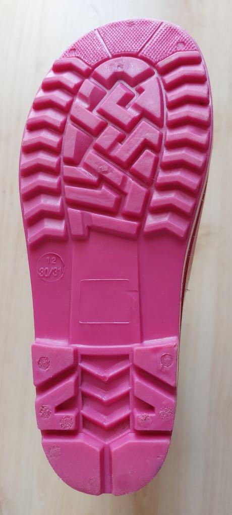 Dievčenské gumáky s trblietkami 30/31, primark,30