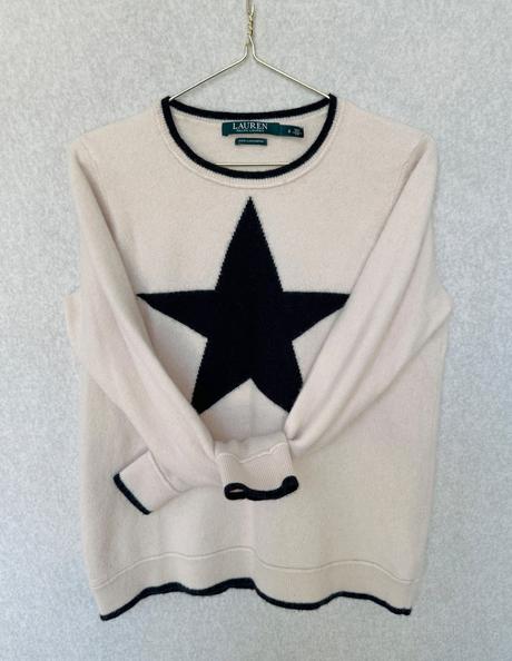 Ralph lauren - green label - kašmírový pulóver, ralph lauren,s