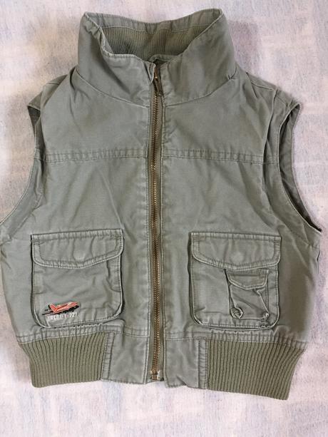 "letecká" vesta h&m, h&m,92