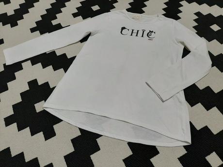 Predĺžené tričko_tunika chic od zary na 5-6r., zara,116