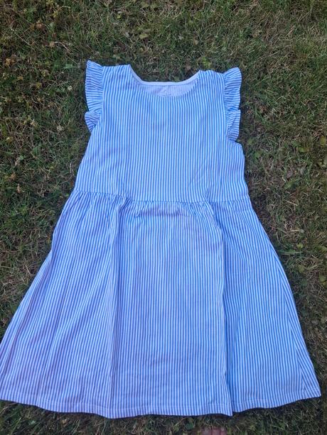 Prúžkované šaty h&m, h&m,134