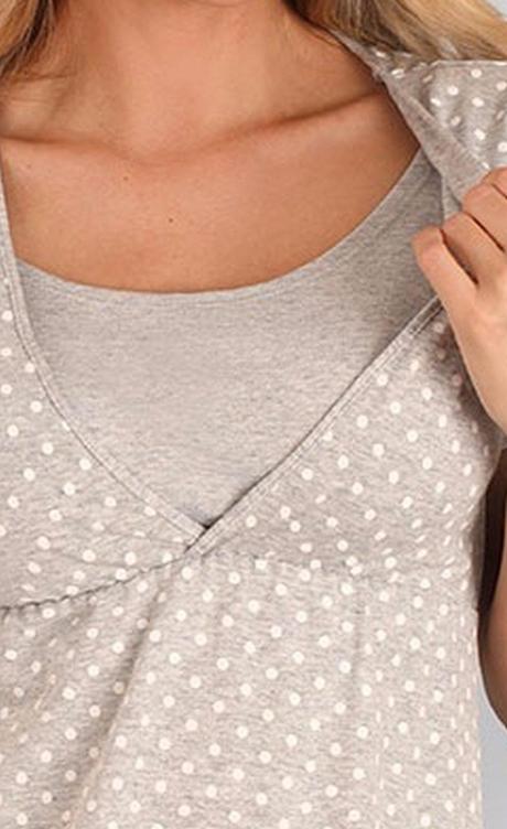 Bavlnená nočná košieľka na dojčenie 1692 -v.42,