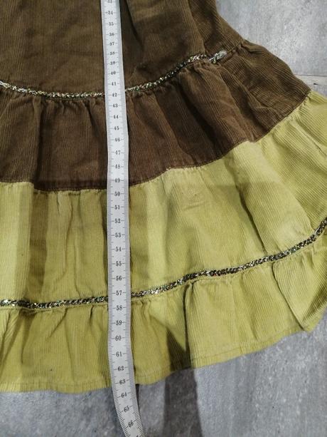 Prémiové kordové ľahké šaty v104, 5-6r, zn.topo, 104