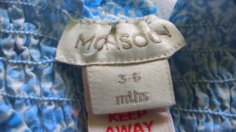 Šatky monsoon, 62/68, monsoon,62