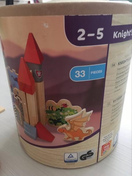 Hrad drevena stavebnica playtive, 